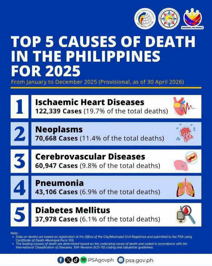 Key Takeaway: Top Causes of Death in the Philippines (2025)